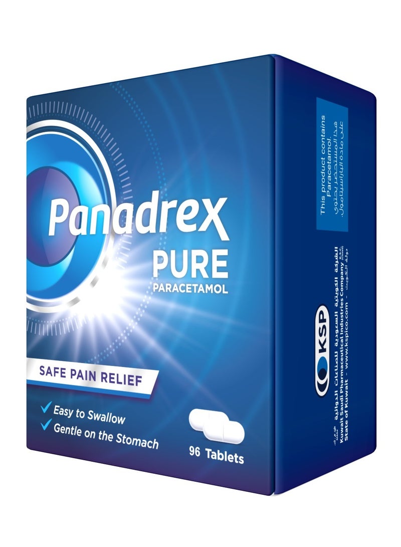 PANADREX PURE 500MG TAB 96'S